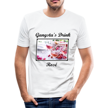 Load image into Gallery viewer, 'Gangsta's drink Rosé' Classic Slim-fit T-Shirt