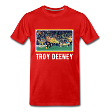Load image into Gallery viewer, 20 Seconds of 'Orns! History: Only One 'TROY DEENEY' Premium T-Shirt - red