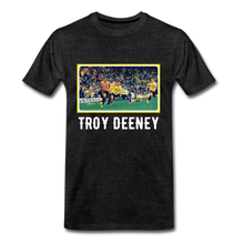 Load image into Gallery viewer, 20 Seconds of 'Orns! History: Only One 'TROY DEENEY' Premium T-Shirt - charcoal grey
