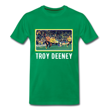 Load image into Gallery viewer, 20 Seconds of 'Orns! History: Only One 'TROY DEENEY' Premium T-Shirt - kelly green