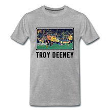 Load image into Gallery viewer, 20 Seconds of 'Orns! History: Only One 'TROY DEENEY' Premium T-Shirt - heather grey