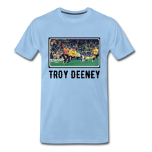 Load image into Gallery viewer, 20 Seconds of 'Orns! History: Only One 'TROY DEENEY' Premium T-Shirt - sky