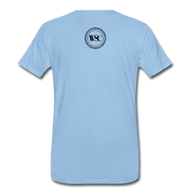 Load image into Gallery viewer, Uuuu R's: Only One: Stan Bowles T-Shirt - sky