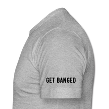 Load image into Gallery viewer, Vardy: 'Chat Shit, Get Banged' Classic T-Shirt - heather grey