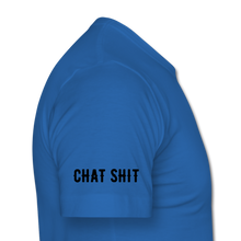Load image into Gallery viewer, Vardy: 'Chat Shit, Get Banged' Classic T-Shirt - royal blue