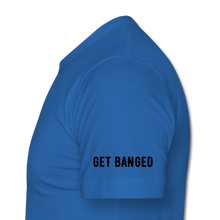 Load image into Gallery viewer, Vardy: 'Chat Shit, Get Banged' Classic T-Shirt - royal blue