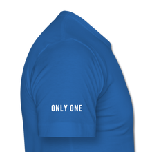 Load image into Gallery viewer, 20 Seconds of 'Orns! History: Only One 'TROY DEENEY' (White Text Slimfit) - royal blue