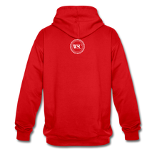 Load image into Gallery viewer, Whisky Sex Cocaine: Branded Two-Tone Hoodie - red/white