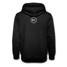 Load image into Gallery viewer, Whisky Sex Cocaine: Branded Shawl Collar Hoodie1 - black