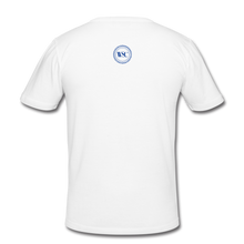 Load image into Gallery viewer, Whisky Sex Cocaine: Branded Blue Marlin T-Shirt - white