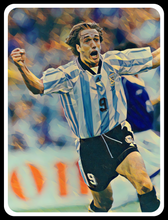 Load image into Gallery viewer, Forza Argentina: Only One &#39;BATIGOL&#39; T-Shirt (Black Text)
