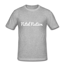 Load image into Gallery viewer, Nitzl Nation: Modern Signature Edition T-Shirt - heather grey
