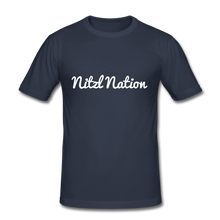 Load image into Gallery viewer, Nitzl Nation: Modern Signature Edition T-Shirt - navy
