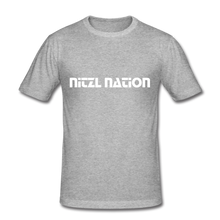 Load image into Gallery viewer, Nitzl Nation: Classic Signature Edition T-Shirt - heather grey
