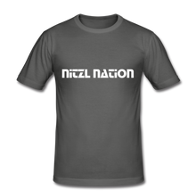 Load image into Gallery viewer, Nitzl Nation: Classic Signature Edition T-Shirt - graphite grey
