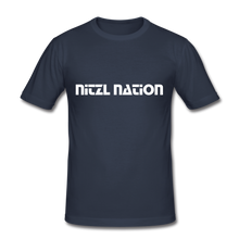 Load image into Gallery viewer, Nitzl Nation: Classic Signature Edition T-Shirt - navy
