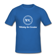 Load image into Gallery viewer, WSC Signature Slimfit T-Shirt - royal blue
