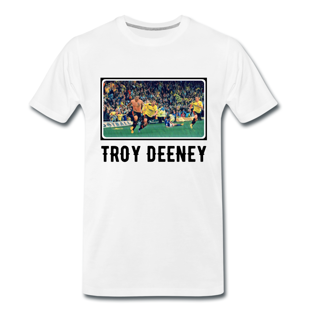 20 Seconds of 'Orns! History: Only One 'TROY DEENEY' Premium T-Shirt - white