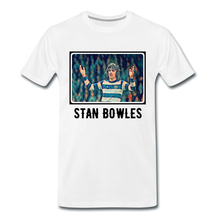 Load image into Gallery viewer, Uuuu R&#39;s: Only One: Stan Bowles T-Shirt - white
