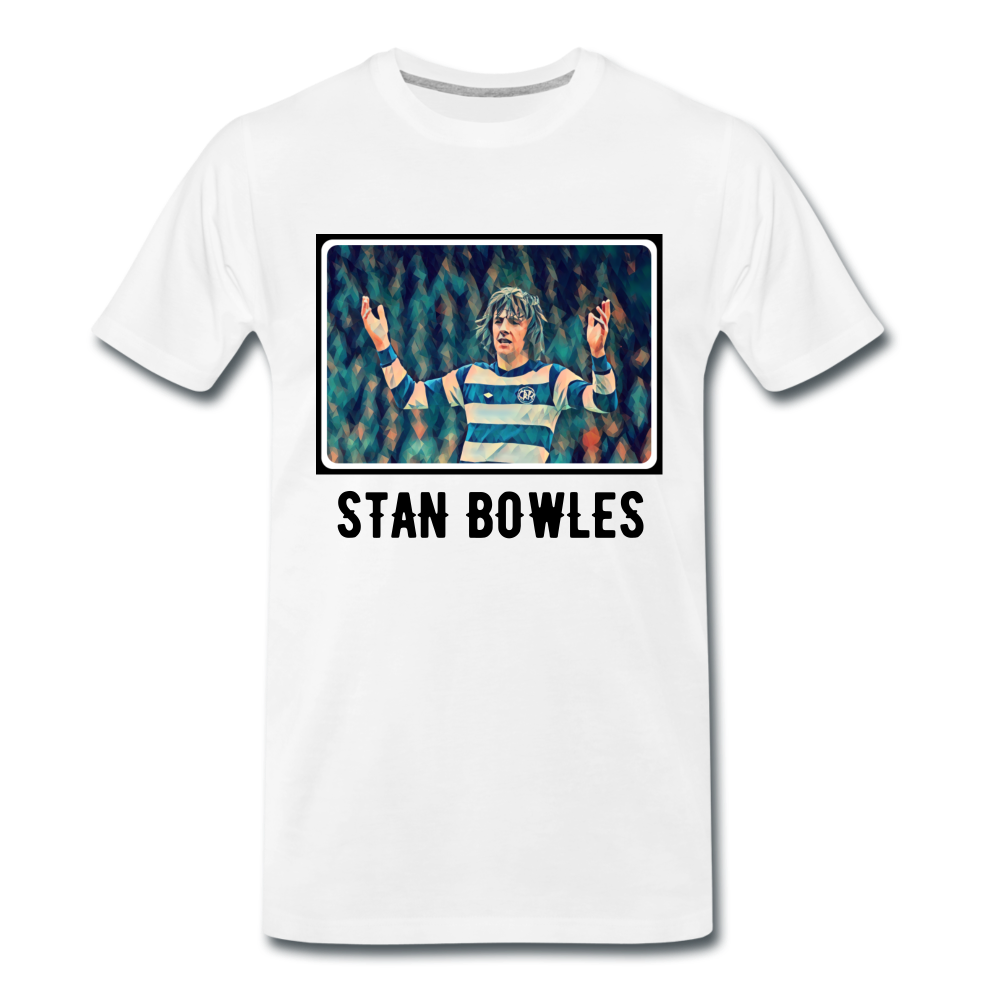 Uuuu R's: Only One: Stan Bowles T-Shirt - white