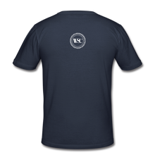 Load image into Gallery viewer, Forza Napoli: DIEGO MARADONA &#39;Immortale&#39; T-Shirt (White Text Edition) - navy
