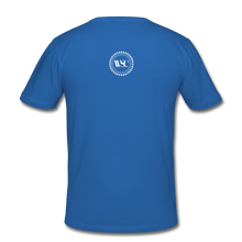 Load image into Gallery viewer, Forza Napoli: DIEGO MARADONA &#39;Immortale&#39; T-Shirt (White Text Edition) - royal blue
