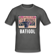 Load image into Gallery viewer, La Viola: Only One &#39;BATIGOL&#39; T-Shirt (White Text Edition) - graphite grey
