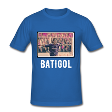 Load image into Gallery viewer, La Viola: Only One &#39;BATIGOL&#39; T-Shirt (White Text Edition) - royal blue
