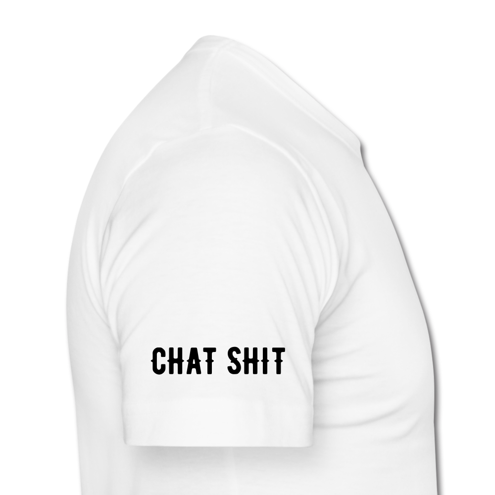 Vardy: 'Chat Shit, Get Banged' Classic T-Shirt - white