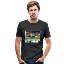 Load image into Gallery viewer, 20 Seconds of 'Orns! History: Only One 'TROY DEENEY' (White Text Slimfit) - black

