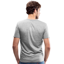 Load image into Gallery viewer, 20 Seconds of 'Orns! History: Only One 'TROY DEENEY' (White Text Slimfit) - heather grey
