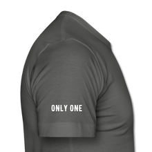 Load image into Gallery viewer, 20 Seconds of 'Orns! History: Only One 'TROY DEENEY' (White Text Slimfit) - graphite grey
