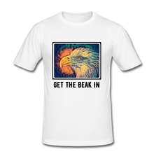 Load image into Gallery viewer, Get the Beak In: &#39;Ruffled Beak&#39; classic T-Shirt - white
